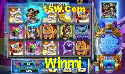 Jackpots e promoções na Winmi